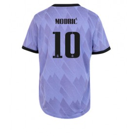 Damen Fußballbekleidung Real Madrid Luka Modric #10 Auswärtstrikot 2022-23 Kurzarm